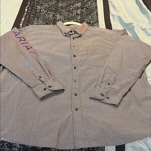 Ariat Men's Patterned Button-Down Shirt